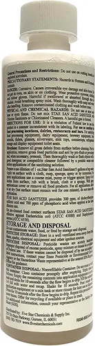 Miniatura 5 de 8oz Star San con botella de spray de 32 oz para elaboración casera