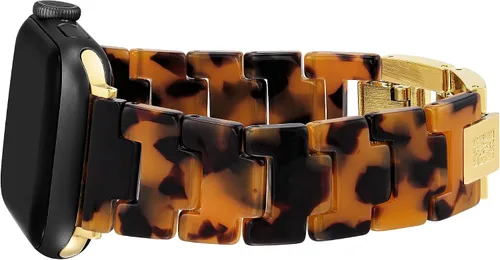 Miniatura 2 de Anne Klein Correa de moda de acetato para Apple Watch para mujer, ajustable, segura, reemplazo de correa para Apple Watch, se adapta a la mayoría