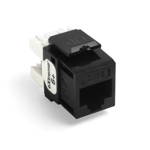 Miniatura 11 de Leviton Extreme 6+ QuickPort Connector, CAT 6, paquete de 150, 61110-JW6, blanco