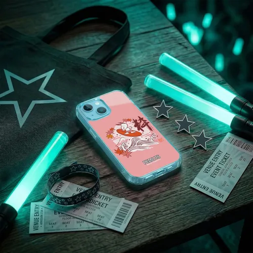 Miniatura 188 de Carcasa de gel para iPhone 7 Plus/iPhone 8 Plus, diseño de Snoopy Oriental de Peanuts, Badges
