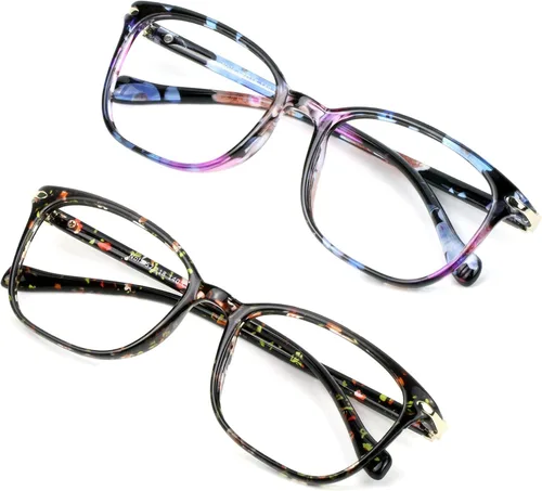 Miniatura 22 de VisionGlobal Lentes de bloqueo de luz azul para mujeres/hombres, antifatiga ocular, lectura en computadora, gafas de televisión, elegante marco
