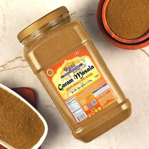 Miniatura 6 de Rani Organic Garam Masala (mezcla de 7 especias de especias del norte de la India) 85g (3oz) Frasco PET ~ Completamente natural Sin sal Vegano
