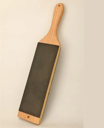 Miniatura 9 de Strop de cuero con compuesto de pulido, kit de grapado de cuchillos para afilar y afilar cuchillos herramientas