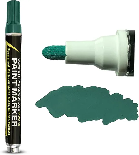 Miniatura 16 de Marcadores de Pintura Esmaltada Competitive Advantage MPD-15 NEGRO - 1 Paquete Marcas Permanentes en Metal, Vidrio, Goma, Plástico y más