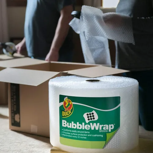 Miniatura 8 de Rollo de burbujas para protección de embalaje Duck, Transparente