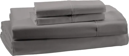 Miniatura 30 de Amazon Aware Juego de fundas de almohada 100% algodón orgánico de 300 hilos, color rubor, estándar, paquete de 2, 32 x 20 pulgadas