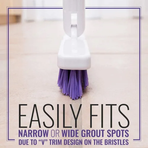 Miniatura 4 de Set Fuller Tile Grout E-Z Cepillo & Mango de acero telescópico.