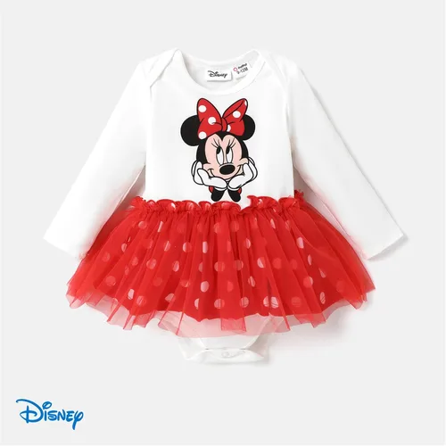 Miniatura 6 de Disney Conjunto de mameluco de Minnie Mouse de manga corta para bebé, 2 piezas