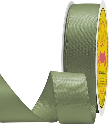 Miniatura 21 de Cinta de satén blanca antigua de doble cara de 1-1/2 pulgadas x 50 yardas, cinta de poliéster para envolver regalos, día de San Valentín, bodas