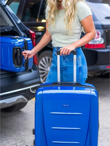 Miniatura 38 de Samsonite Winfield 2 Equipaje rígido con ruedas giratorias, Azul profundo, Juego de 3 piezas (20/24/28)