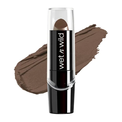 wet n wild - Lápiz labial con acabado sedoso, color labial hidratante rico y acumulable, formulado con vitaminas A, E y macadamia para una Cachemir