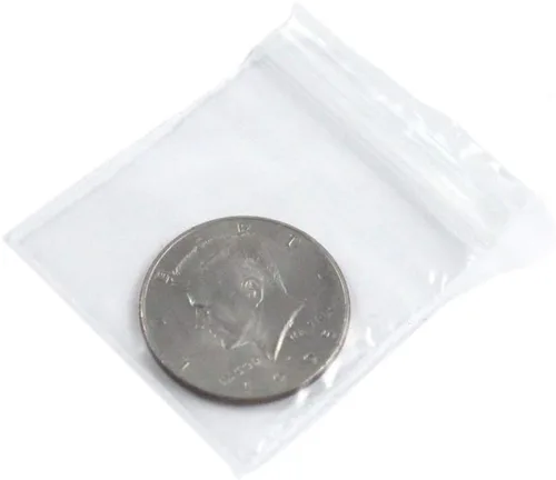 Miniatura 2 de 100 bolsas de plástico autoblocantes de 0.079 x 0.079 in de grosor para todo uso