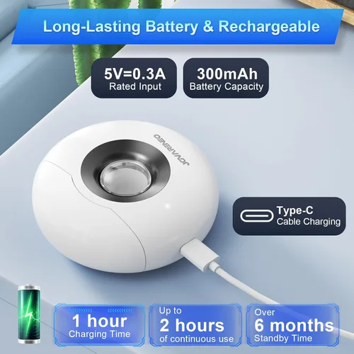 Miniatura 2 de Cortaúñas eléctrico inteligente con cabezales de doble hoja, luz LED, recortador automático de uñas, cortador de uñas y molinillo para uñas, seguro