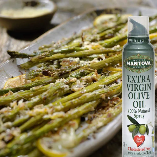 Miniatura 6 de Mantova Spray de Aceite de Oliva Extra Virgen de 8.5 onzas, Botella de Spray - Controla la Cantidad de Aceite - Ideal para Ensaladas y Cocina