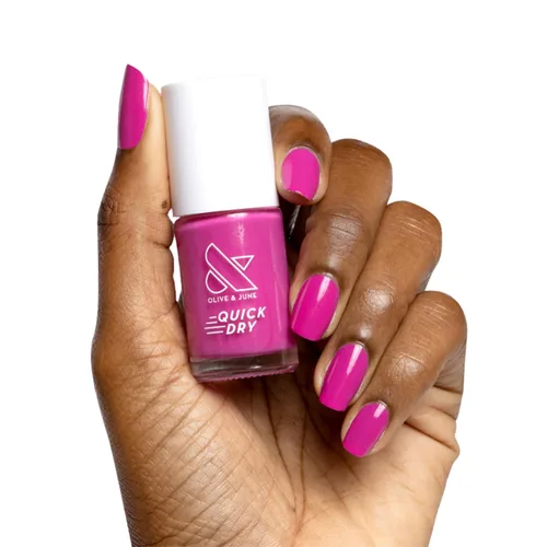 Miniatura 11 de Olive & June Esmalte de uñas de secado rápido Color instantáneo, de secado rápido, a prueba de manchas Fórmula vegana, libre de crueldad, sin 15