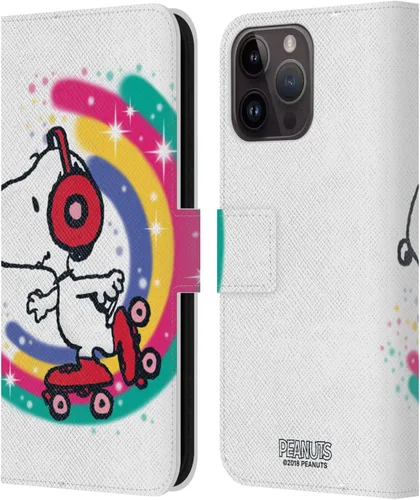 Miniatura 34 de Head Case Designs Funda de piel con licencia oficial de Peanuts Beach Surf Snoopy Boardwalk Airbrush compatible con Apple iPhone 11