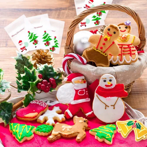 Miniatura 3 de 8 cortadores de galletas de muñeco de nieve de Navidad 3D de acero inoxidable para vacaciones, bricolaje, hornear, pasteles, fondant, muffins