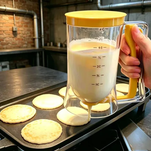 Miniatura 6 de BBSTARZ Separador de masa para magdalenas, crepes, galletas, pasteles, gofres. Dispensador de masa, separador de galletas, separador de crema. Taza
