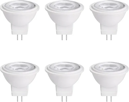 Miniatura 11 de MR11 Gu4.0 Bombilla LED Bi-pin 3W 12VAC/DC Focos LED de bajo voltaje Blanco cálido 2700K-3000K para iluminación de paisaje al aire libre y luces