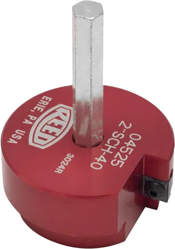 Reed Tool PPR200 Clean Ream Extreme con eje hexagonal de 3/8 pulgadas, cabeza de 2 pulgadas, 2 x 2 x 3 pulgadas