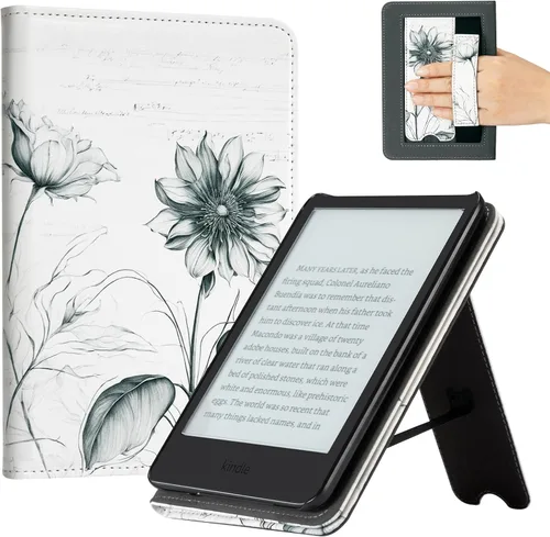 Miniatura 28 de CoBak Case for 6" E-Reader - PU Leather Smart Cover with Auto Sleep/Wake & Hand Strap