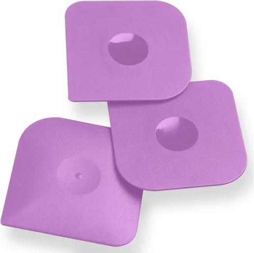 Miniatura 9 de Juego de herramientas de raspado de ollas de plástico para cocina, 3 piezas de esponja de nylon de plástico para limpieza de sartenes de hierro Negro