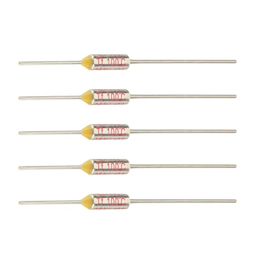 Fielect Fusibles Térmicos 212.0 °F Corteos Térmicos Fusible Circuito de Corte Temperatura Fusible Térmico 250V 10A