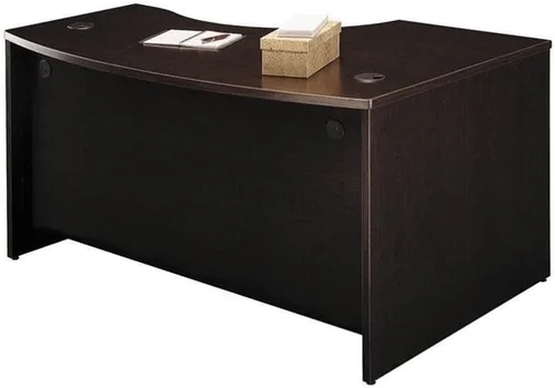 Bush Business Furniture Escritorio Serie C para oficina en casa, 60 pulgadas de ancho x 43 pulgadas de profundidad, color cereza m