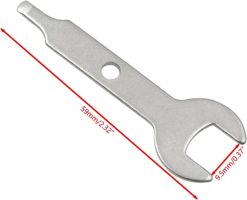 Miniatura 3 de COOLHOOD Llave de pinza de acero inoxidable para máquina de grabado, herramienta de herramientas de tuerca, llave inglesa para amoladora eléctrica