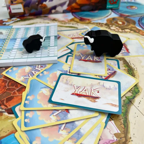 Miniatura 6 de Juego de mesa de yak Gestión de recursos estratégicos para la construcción de la diversión familiar para adultos y niños de 8 años en adelante 2-4