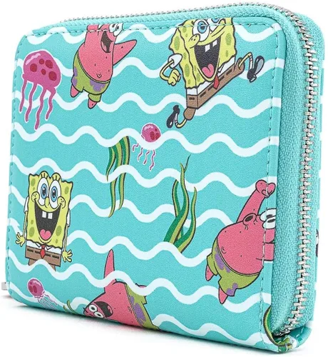 Miniatura 4 de Loungefly x Nickelodeon Spongebob Jelly Fishing Zip-Around Wallet