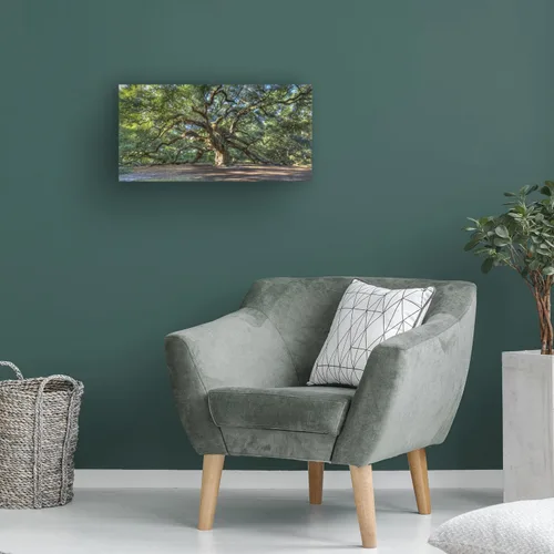 Miniatura 4 de Pierre Leclerc - Lienzo decorativo para pared, diseño de roble ángel de Charleston, para sala de estar, dormitorio u oficina, 16 x 32 pulgadas