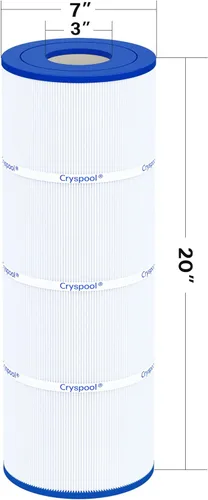 Miniatura 3 de Cryspool® 07069 Filtro compatible con Clean & Clear Plus 320, CCP320, PCC80-PAK4, R173573, 817-0081, C-7470, FC-1976, cartucho de filtro de piscina