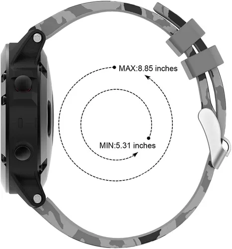 Miniatura 4 de Correas de reloj para Garmin Approach S62/S60, Forerunner 945/935, Fenix 6/6 GPS, correa de repuesto para reloj