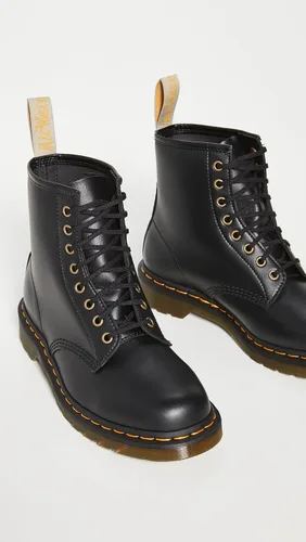 Miniatura 3 de Dr. Martens Botas de moda veganas 1460 para hombre, Amarillo, rojo