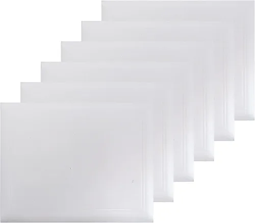 Miniatura 21 de GraduationMall Cubierta acolchada lisa para diploma de 8.5"x11" Portacertificados blanco, paquete de 1