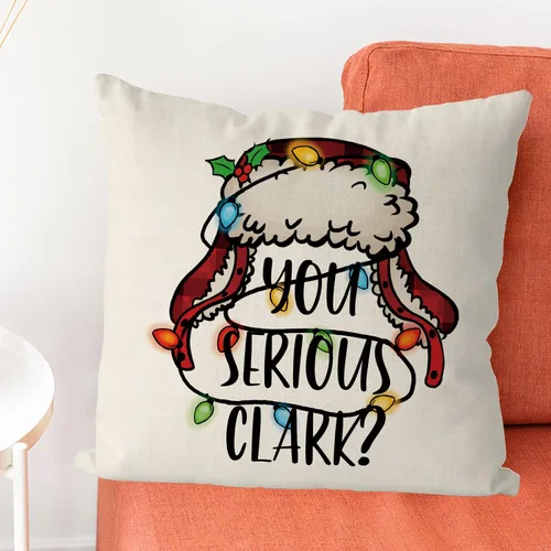 Miniatura 2 de GAGEC Fundas de almohada de Navidad de 16 x 16 pulgadas, almohadas de vacaciones de Navidad, fundas de almohada de invierno, decoración del hogar