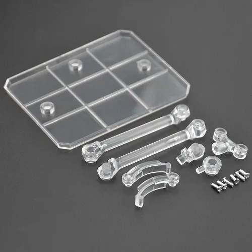 Miniatura 4 de Kit de soporte de figura de acción de 10 piezas, soporte de base de acción flexible para figuras de acción Gundam, kits de modelos de bricolaje