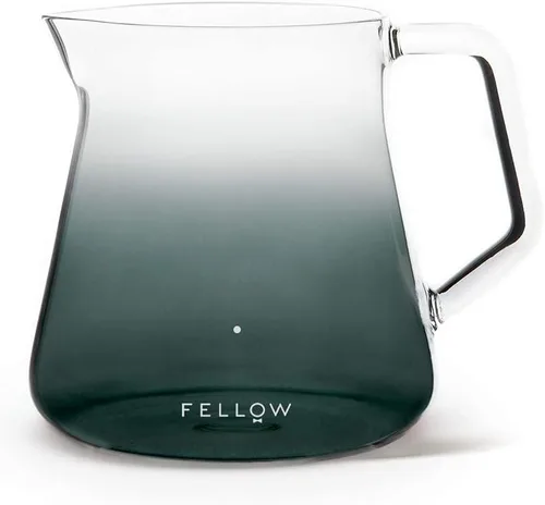 Miniatura 8 de Fellow Mighty Jarra pequeña de vidrio Jarra para preparación manual de café o para infusión de té, decantador de vidrio de borosilicato, Gris