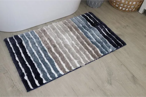 Miniatura 18 de Funda de microfibra suave para tapa de inodoro, lavable a máquina, 18 x 18 pulgadas, parte trasera de goma, se adapta a la mayoría de tapas