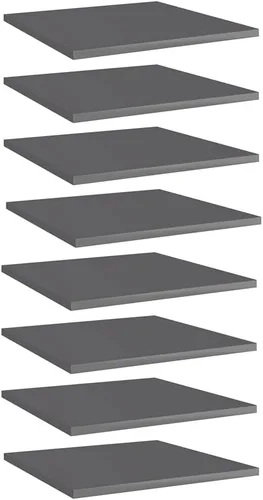 Miniatura 59 de Tableros de estantería 8 piezas, tablones de repuesto para estantería, estante de madera, estante de melamina, madera sin terminar, para renovar