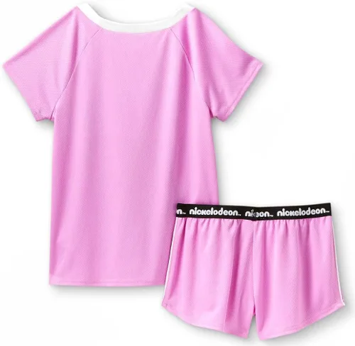 Miniatura 2 de Nickelodeon Angelica - Conjunto de pijama de 2 piezas para niña, Púrpura