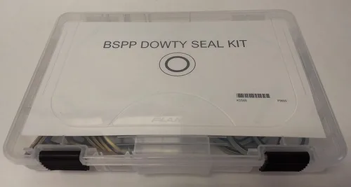 Miniatura 2 de KIT hidráulico del sello de BSPP DOWTY 68PCS #2 a #24 con el CASO