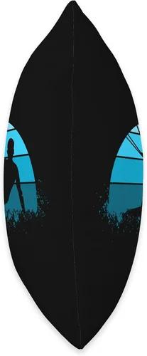 Miniatura 2 de Kitesurf Board Equipment Gifts Kiteboarding Trainer Kite Kitesurf - Almohada de 16.0 x 16.0 in, multicolor