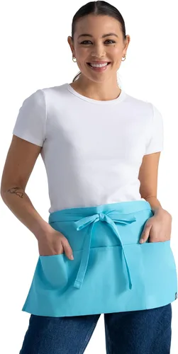 Chef Works Delantal de camarera unisex Turquesa
