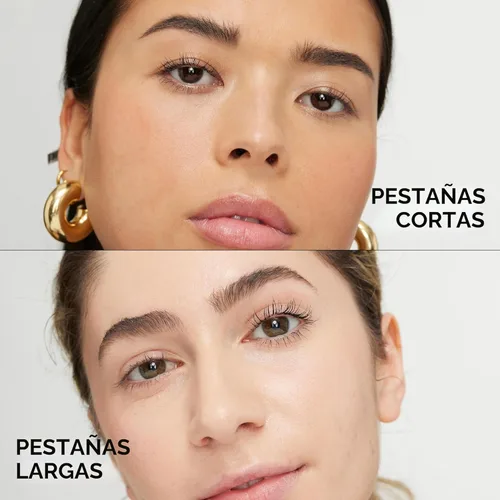 Miniatura 6 de L'Oreal Paris - Máscara de alargamiento de pestañas, maquillaje telescópico original, con cepillo de doble precisión para separar pestañas, lavable