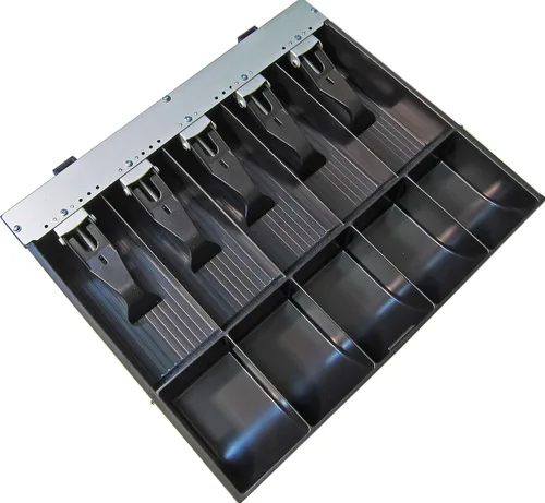 Miniatura 3 de APG Cash Drawer VP101-BL1616 Vasario Series - Cajón manual para efectivo, color negro
