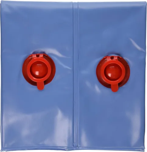 Miniatura 2 de Robelle Deluxe 0,03 lbs. Tubo de agua cámara doble azul invierno para cubiertas de piscina 8 pies., Azul