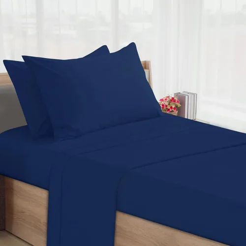 Miniatura 8 de SPRINGSPIRIT Juego de sábanas para sofá cama tamaño Queen, juego de sábanas de 4 piezas con bolsillos de hasta 8 pulgadas de profundidad, sábanas