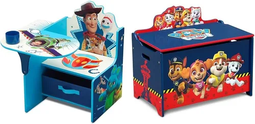 Miniatura 9 de Delta Children - Escritorio con silla y compartimento de almacenamiento, Cars Disney/Pixar